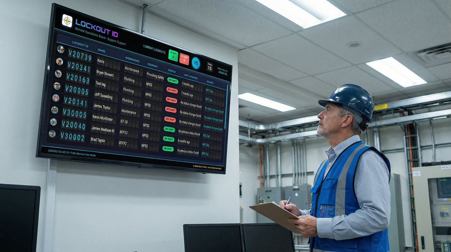 LOCKOUT ID (gen 3): Smart LOTO Tag System