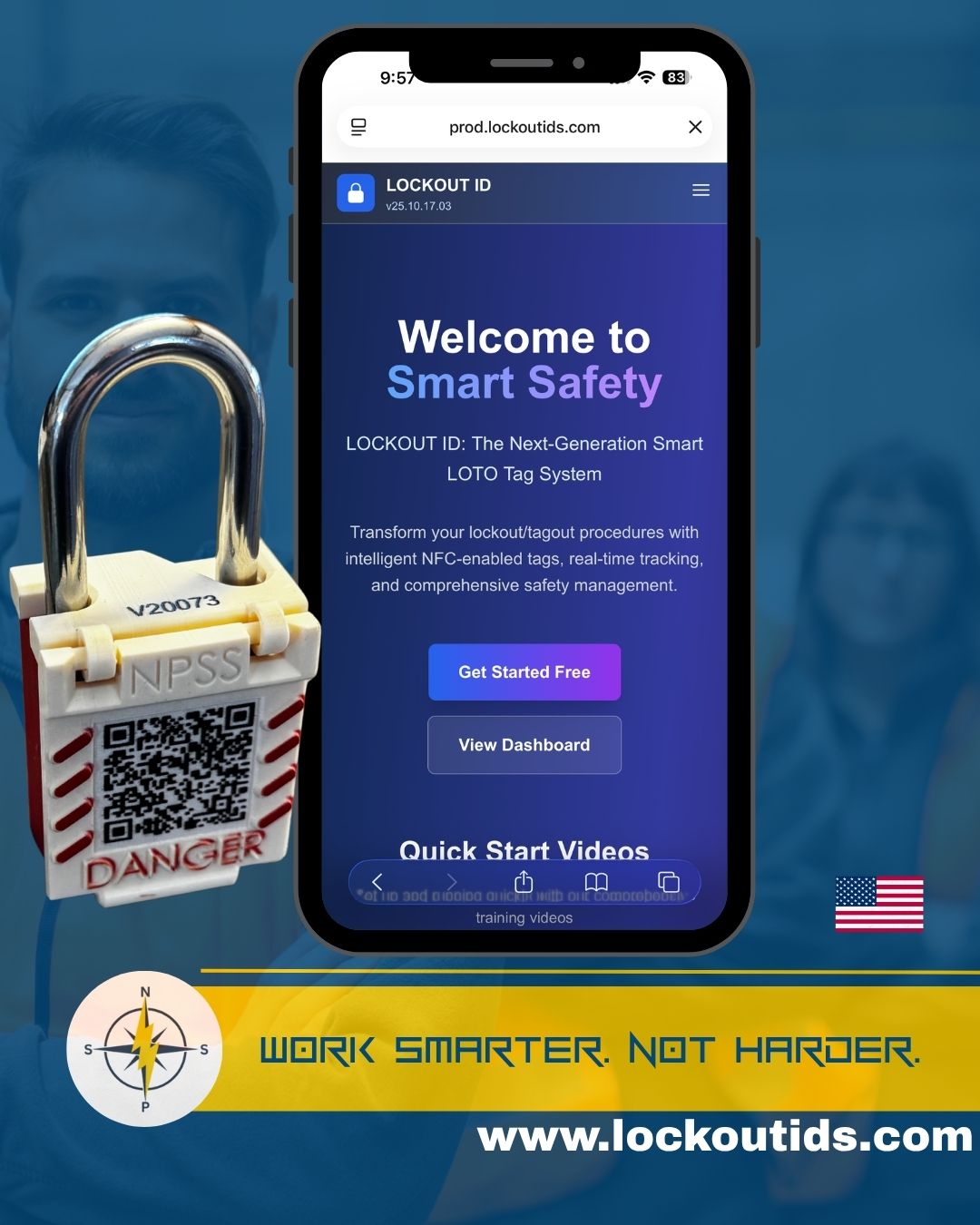 LOCKOUT ID (gen 2): Smart LOTO Tag System